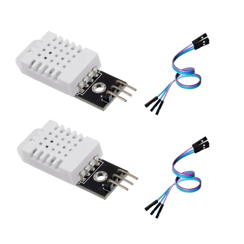 DIGISHUO 2Pcs DHT22/AM2302 Digital Temperature and Humidity Sensor Module |