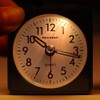 Peakeep Ultra Small, Battery Travel Alarm Clock with Snooze and
