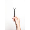 Limpiador de lengua de acero inoxidable modelo P – limpieza