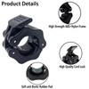JSUOEO 6 PCS Barbell Clips, 1 Inch/2.5CM Non-Slip Quick Release