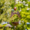 Zaer Ltd. Ornate Hanging Rain Chains (Bronze Finish, Honeycomb)