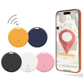 5pcs Rastreador GPS Portátil,Dispositivo Antipérdida,búsqueda inversa de teléfonos móviles,Compatible con Sistemas Apple y Android,Dispositivo Rastrea