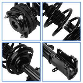 YITAMOTOR Front Complete Struts Shocks Suspension Compatible with 2008-2010 Dodge Grand Caravan, 2008-2010 Chrysler Town & Country