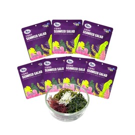 Korean Assorted Seaweed Salad 8g * 7 Packs - Seaweed Salad Mix 모듬 해초