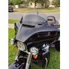 Sled Shields 8" Light Tint Windshield Compatible with Harley Davidson