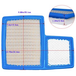 HIFROM Air Filter Pre Filter Compatible with Yamaha G16 G20 G21 G22 G29 1996-Up Gas Golf Cart Vehicles 4-Cycle Replace JN6-E4450-01 JN6-E445E-00 (Pack of 2)