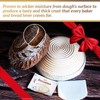 9 Inch Bread Banneton Proofing Basket - Baking Bowl Dough