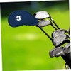 Kisangel 11pcs Golf Iron Professional Portable for Iron Elastic Material