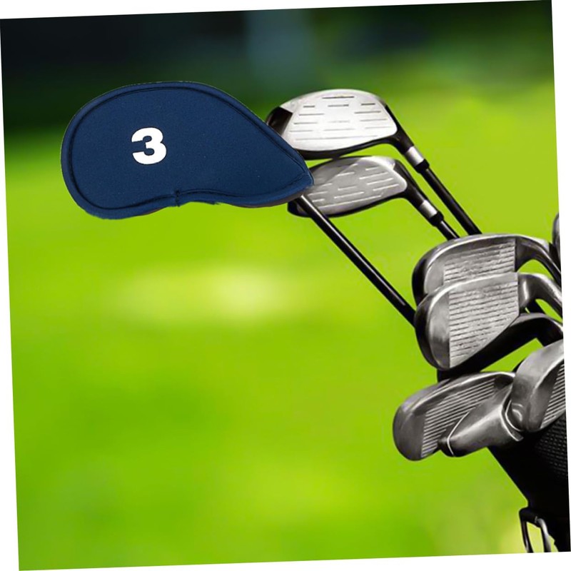 Kisangel 11pcs Golf Iron Professional Portable for Iron Elastic Material