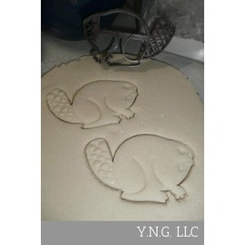 BEAVER DETAILED LARGE RODENT ANIMAL BUILD DAMS COOKIE CUTTER MADE IN USA PR2135