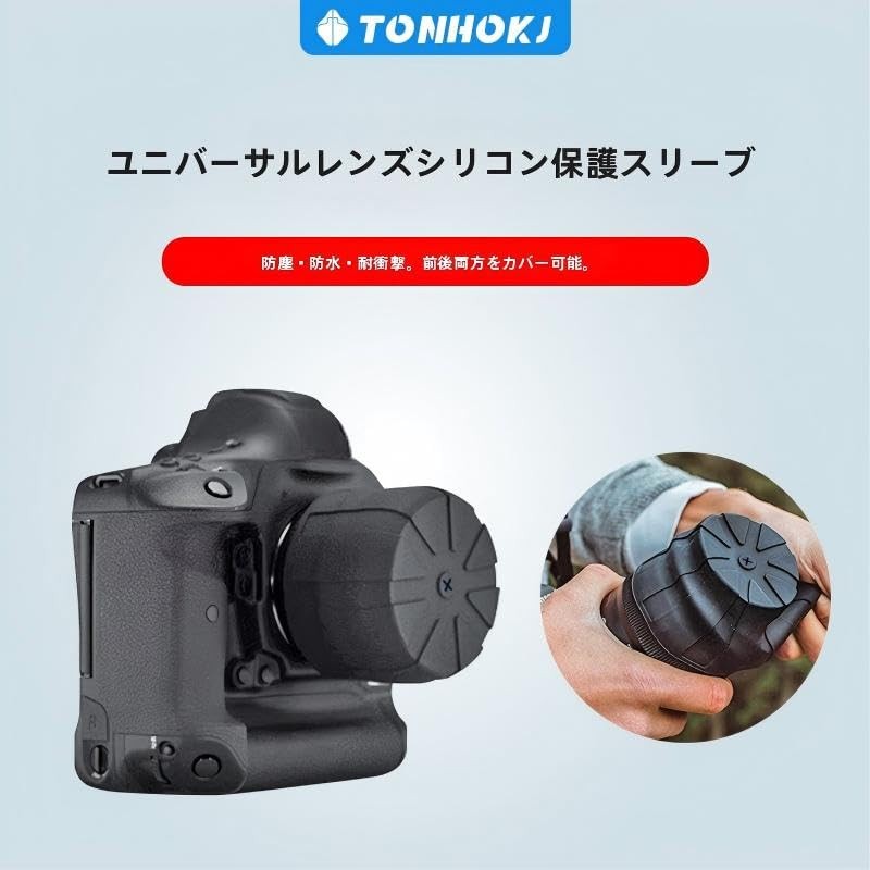Universal Lens Cap - Fits 99% DSLR Lenses, Element Proof,