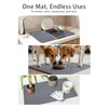 BIOIWGY Stone Bath Mat, Bath Rug Diatomaceous Earth Shower Mat,