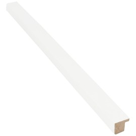 ArtToFrames 16x20 Inch White Picture Frame, This 0.75 Inch Custom Poster Frame is Contemporary White - Comes with Economy Acrylic and Corrugated Backing (WOM4731-16x20)