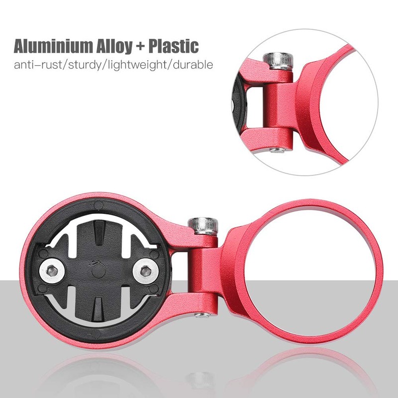 Nikou Bicycle Computer Mount - Aluminum Alloy Cycling Odometer Expansion