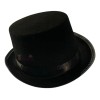 Bonete de Fieltro Negro para Adultos – Sombrero Catrín de