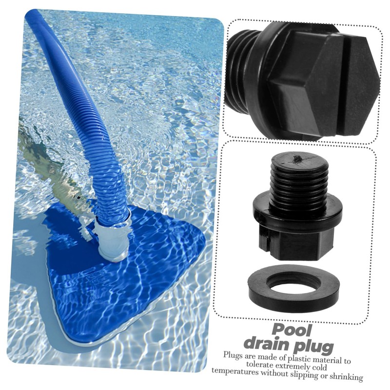 ORFOFE 2 Sets Pool Pump Plug Pool Plugs Pool Pump
