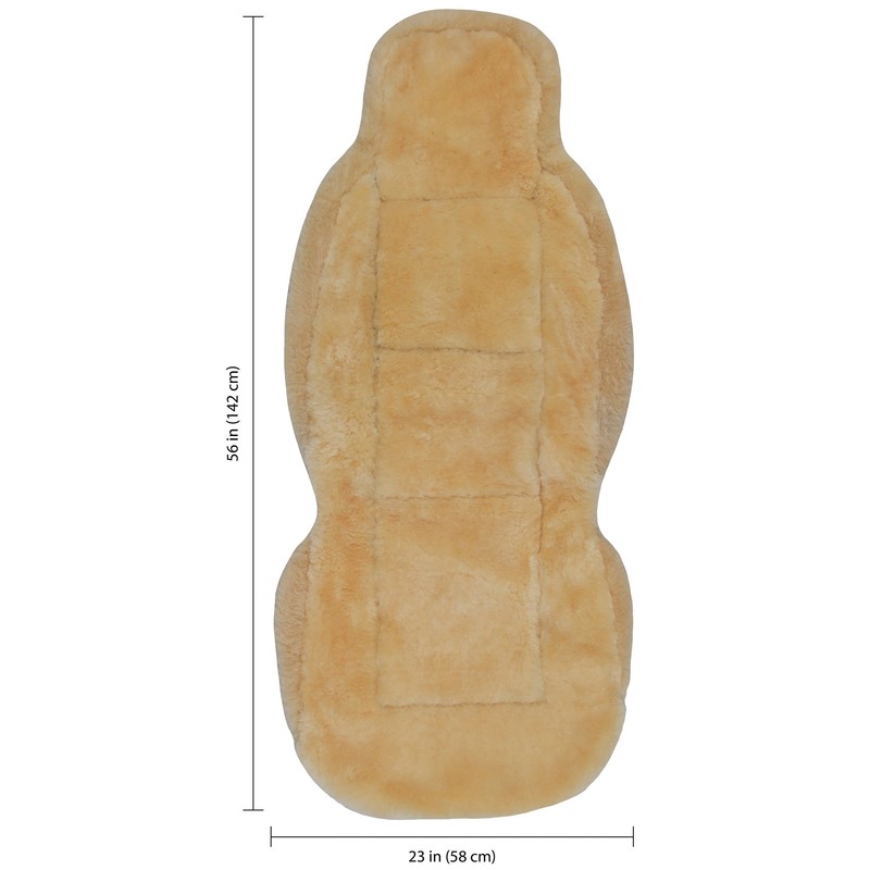 Eurow Australian Merino Sheepskin Car Seat Cover, Plush Universal Fit
