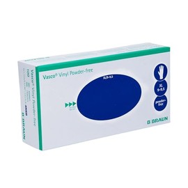 Vasco Vinyl Powderfree Unt.Handsch.unsterile XL Pack of 100