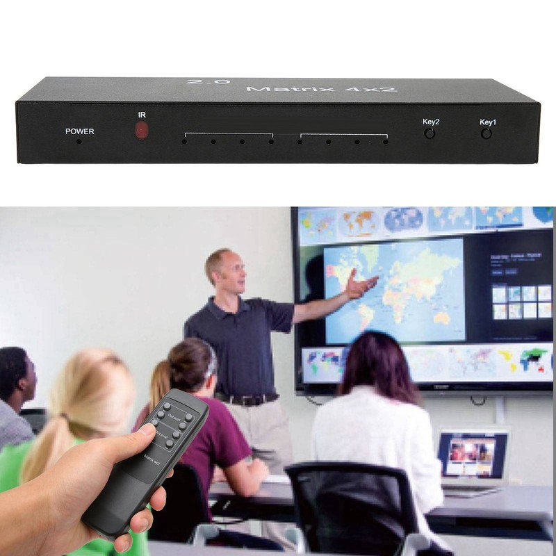 HD Multimedia Interface Switch 4 in 2 Out 4K At