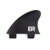 Eisbach Riders River Surfing Surfboard FCS Trailer Fin (Black, Medium