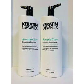 Keratin Complex Smoothing Keratin Care Shampoo & Conditioner 33.8oz LITER DUO
