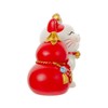 Maneki Neko Statue - Tiny Money Lucky Cat, Caishen Cat,