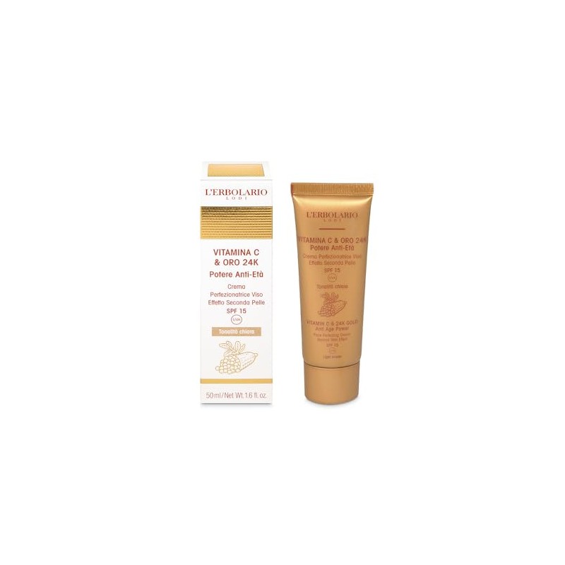 L'Erbolario - Face Protection Cream - Vitamin C & Gold