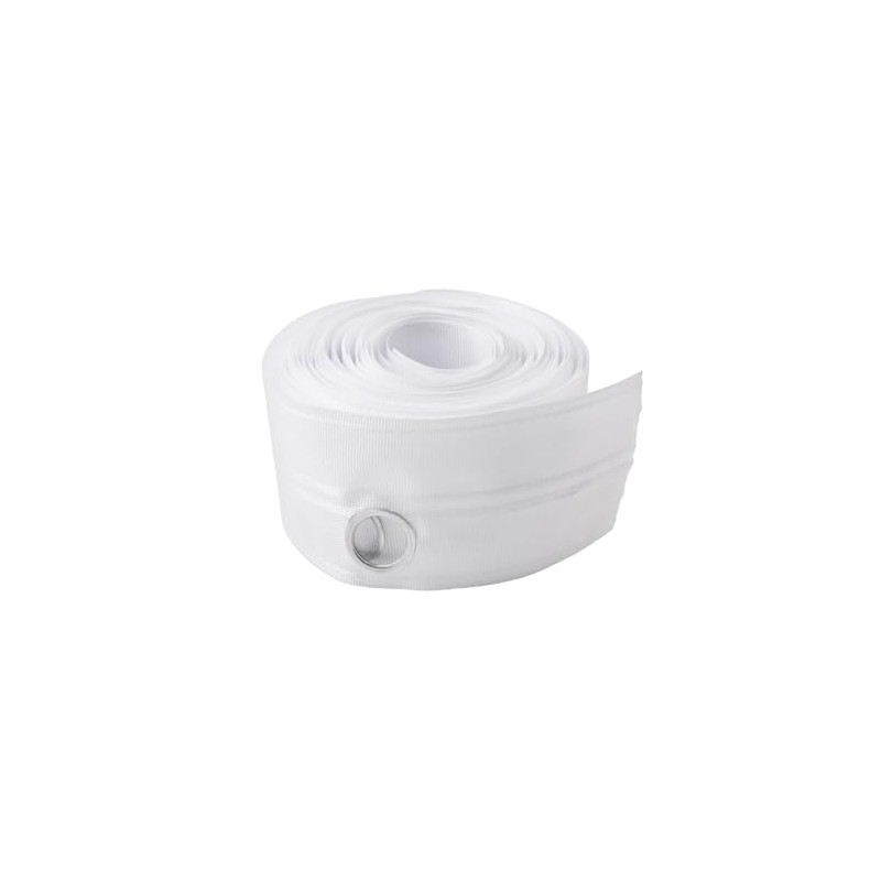 INCREWAY 10m Curtain Tape Eyelet Tape with Small Hole Diameter
