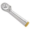 Vogue Ice Cream Scoop 3 oz, Yellow Cap, Aluminium, 12