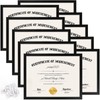 YixangDD 10 PACK Certificate Frames 8.5 x 11, Black Diploma