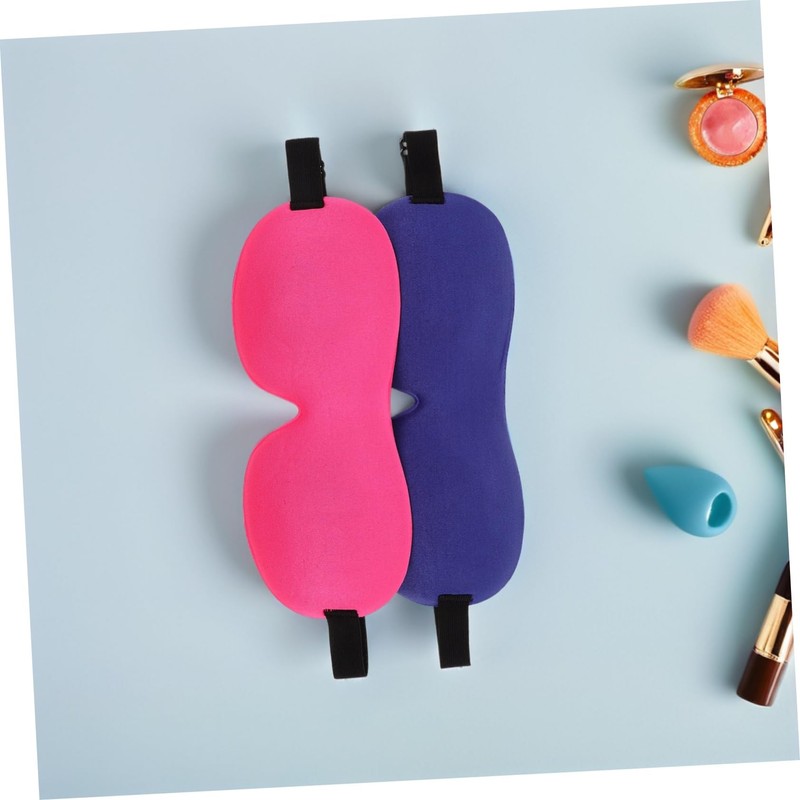 TOVINANNA 10PCS Blackout Sleep Mask Ergonomic Eye Cover with No