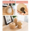 [High-quality Ceramic × Wood Grain Interior] Piggy Bank Money Bank