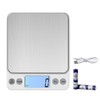 KUBEI Upgraded Larger Size Digital Food Scale Weight Grams and