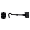 SKANDH 6" Heavy Duty Iron Hook and Eye Latch for