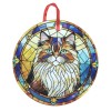 Gulf Coast Laser Graphics Persian Cat 1 Yellow and Blue