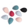 IWOWHERO Heart Shape Makeup Sponge Set Wet Dry Dual Purpose