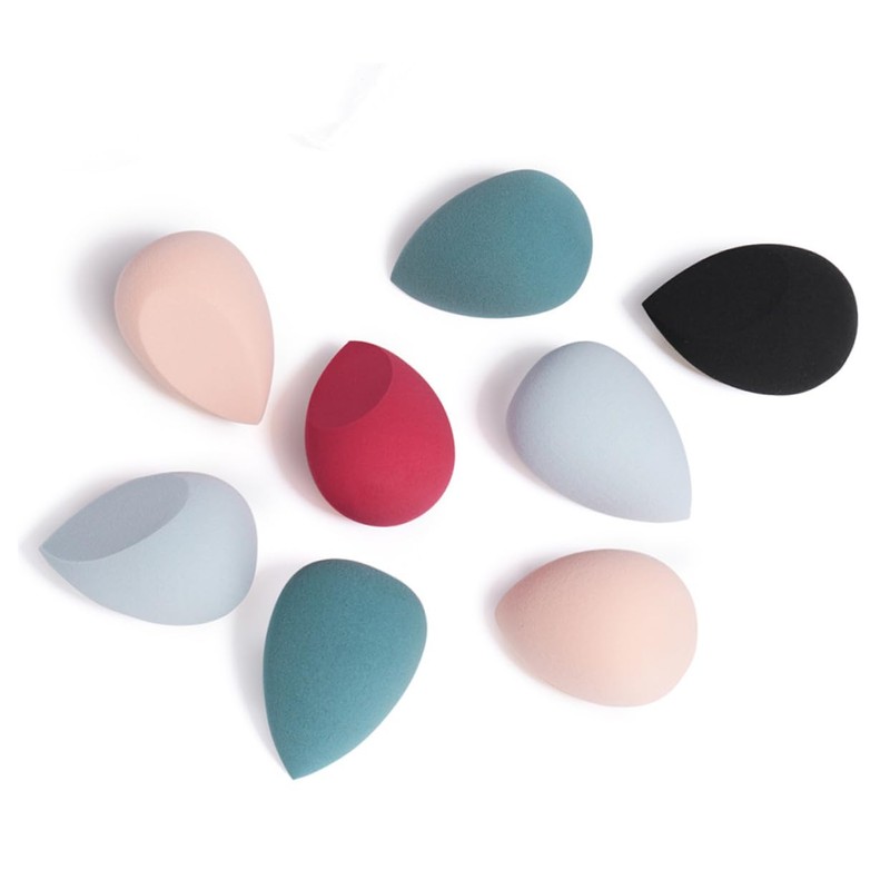 IWOWHERO Heart Shape Makeup Sponge Set Wet Dry Dual Purpose