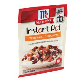 McCormick Instant Pot Teriyaki Chicken Seasoning Mix, 1.25 oz (Pack of 12)