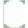 A4 Lined Refill Paper, 3-Hole Punched Ruled Filler Paper, 100Sheets