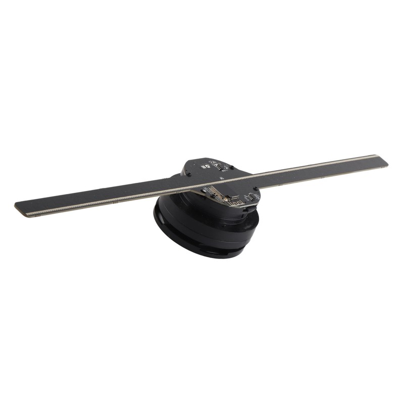 3D Hologram Fan 224 LED Light Beads High Resolution 3D