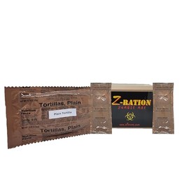 6 Pack MRE Breads and Spreads (Cheddar Cheese, Jalapeno Cheese or Peanut Butter) (Tortillas and Cheddar Cheese)