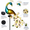 Solar Peacock Garden Light for Outdoor Decor – Auto On/Off