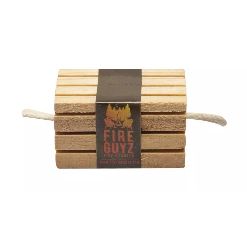 Fire Guyz SINGLE Fire Guyz Fire Starter Campfire Fireplace Cooking