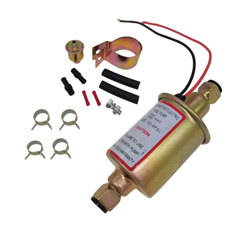 Universal 12V Electric Fuel Pump E8012S 5-9 PSI Gasoline and