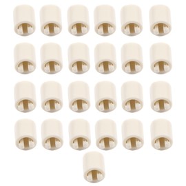 25Pcs LK150 Needle Protector Gray Sturdy Plastic Friction Reduction Knitter Needle Caps for Weaving Knitting