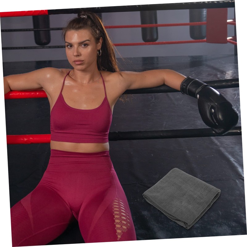 KOMBIUDA 2pcs Microfiber Gym Towels Absorbent Quick Dry Comfortable Workout