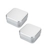 2PCS Soap Box, Aluminium Soap Cases with Drain Strainer, Bar