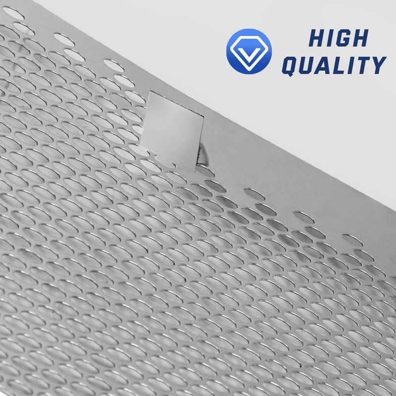 Chrome Front Hood Radiator Replacement Grille Bug Screen fit for