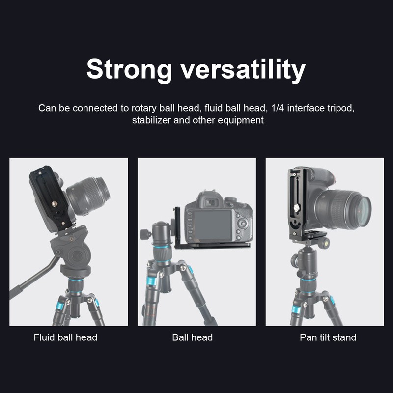 L13050 Aluminum Alloy Camera LShape Bracket Vertical Shooting Quick Release