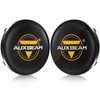 Auxbeam - Cápsulas LED redondas de 10 cm, color negro,